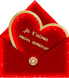 je t'aime mon amour